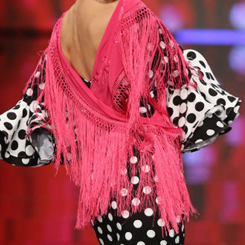 mantón de flamenca